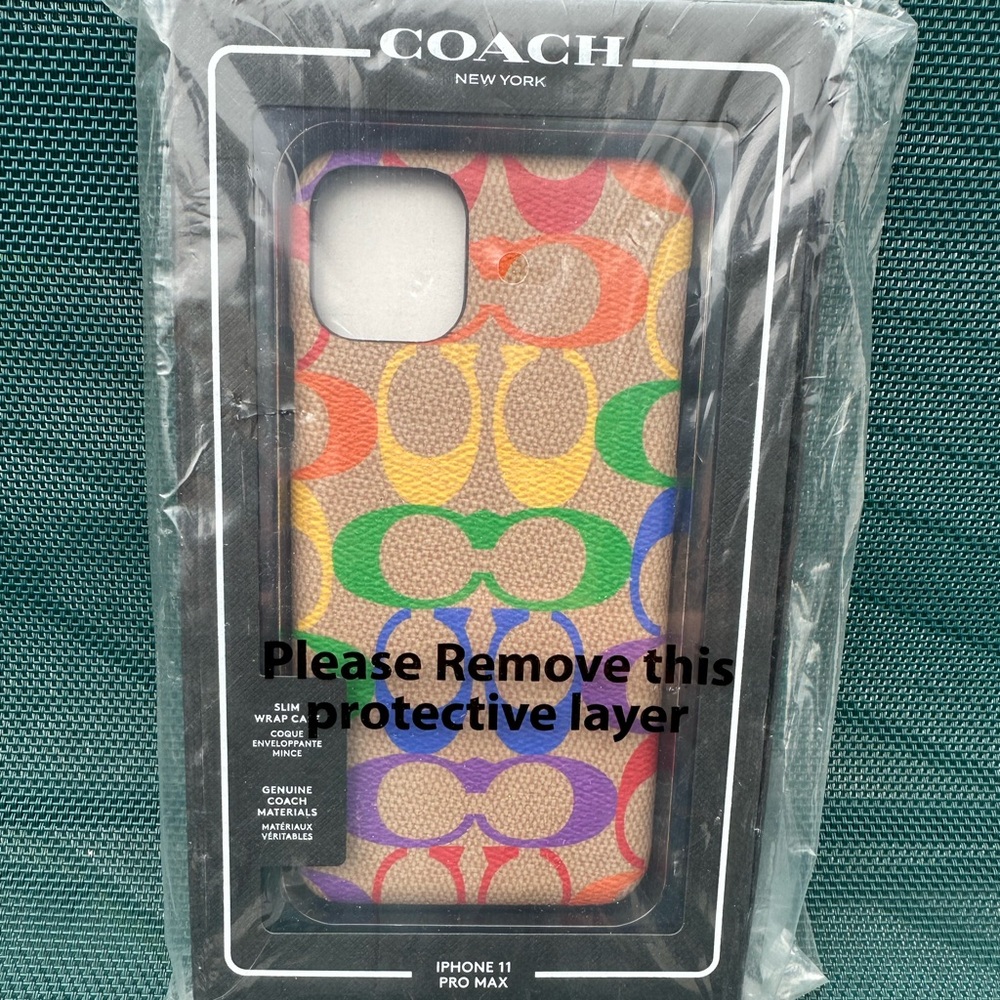 Coach Multicolor iPhone 11 Pro Max Case